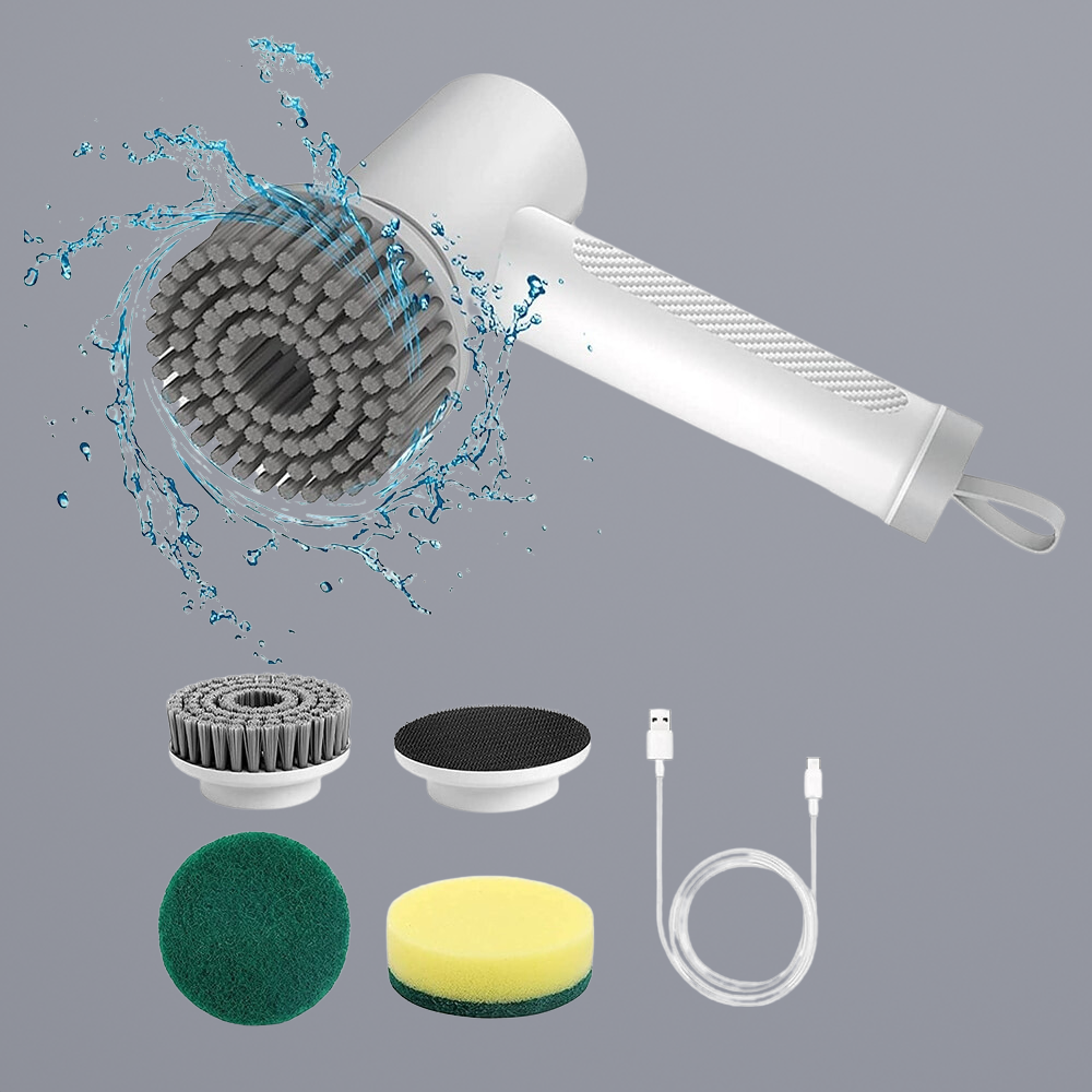 Elektrische Reinigungsbürste mit Wechselaufsätzen