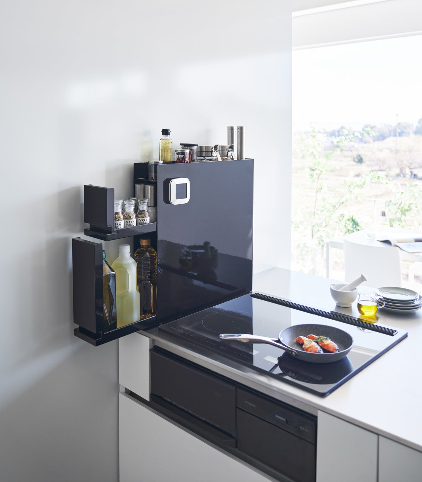 Metall Aufbewahrungsregal mit zwei Fächern